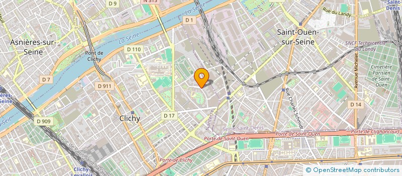 localisation de l'entreprise CINE DIGITAL PARIS à SAINT-DENIS