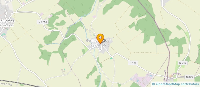 localisation de l'entreprise CINE DOUBLAGES YAKA à GERMIGNY-SOUS-COULOMBS