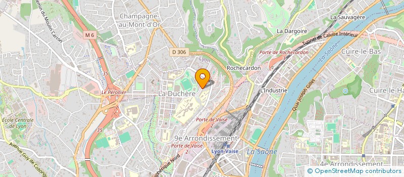 localisation de l'entreprise CINE DUCHERE à LYON
