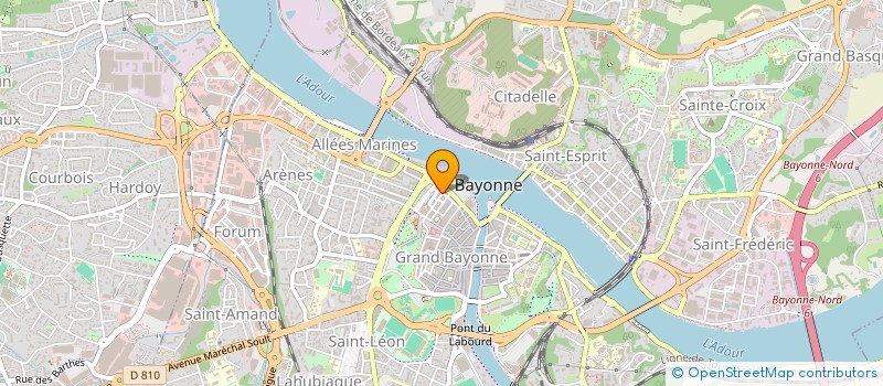 localisation de l'entreprise CINE FAN à BAYONNE