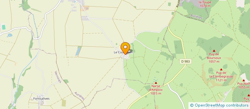 localisation de l'entreprise CINE-GAL FRANCE  PONT-DU-CHATEAU