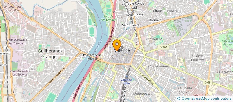 localisation de l'entreprise CINE MAKAN à VALENCE