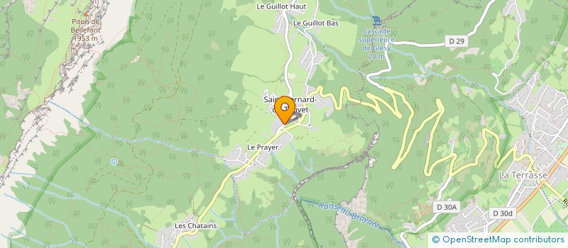 localisation de l'entreprise CINE PLATO  PLATEAU-DES-PETITES-ROCHES