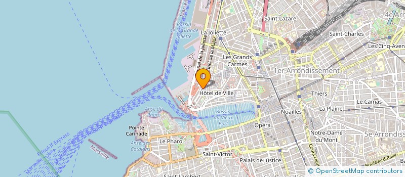 localisation de l'entreprise CINE SAUCE à MARSEILLE