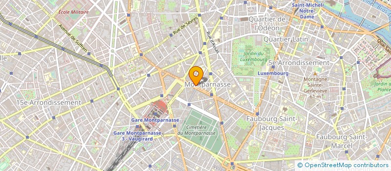 localisation de l'entreprise CINE SAUVAGE  PARIS