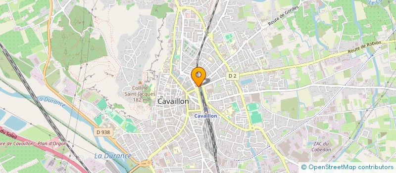 localisation de l'entreprise CINE SENSATION  CAVAILLON