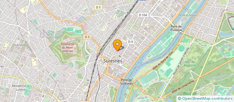 localisation de l'entreprise CINE SERVICE INTERNATIONAL à SURESNES