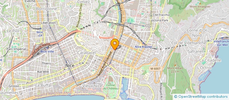 localisation de l'entreprise CINE SOCIAL CLUB  NICE