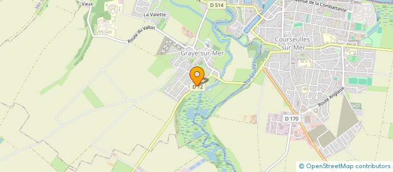 localisation de l'entreprise CINE SOL  GRAYE-SUR-MER