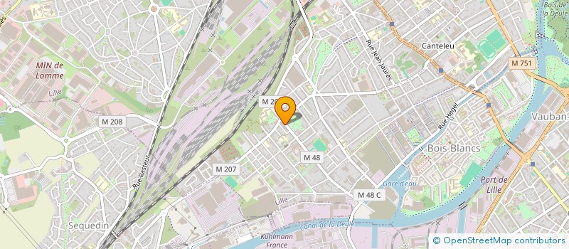 localisation de l'entreprise CINE-VALISE à LILLE
