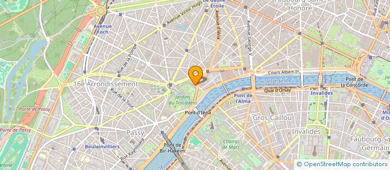 localisation de l'entreprise CINEAQUA PARIS à PARIS