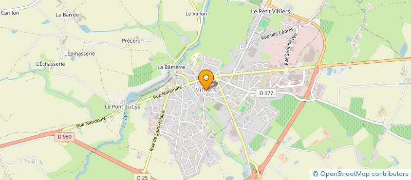 localisation de l'entreprise CINEASTES AMATEURS VIHIERSOIS à LYS-HAUT-LAYON