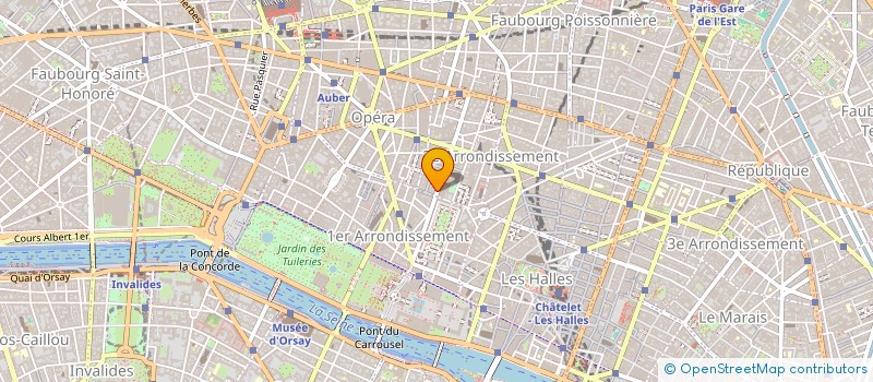 localisation de l'entreprise CINEAXE 2 à PARIS