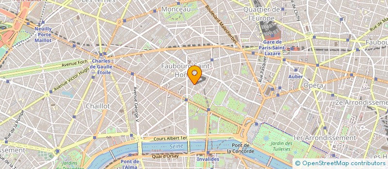 localisation de l'entreprise CINECAP 7 à PARIS