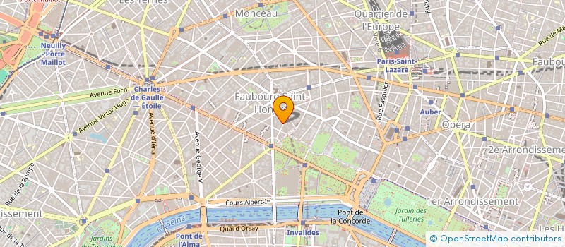 localisation de l'entreprise CINECAP 9  PARIS