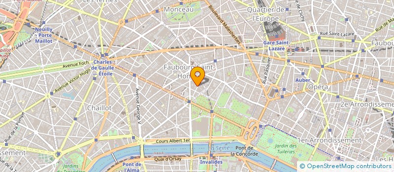 localisation de l'entreprise CINECAPITAL à PARIS