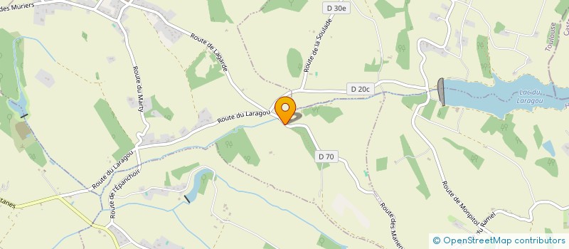 localisation de l'entreprise CINECOCHE à SAINT-JEAN-LHERM