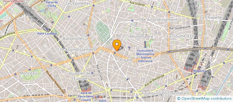 localisation de l'entreprise CINECRAN PUBLICITE  PARIS