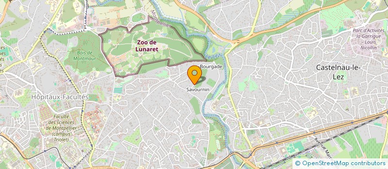 localisation de l'entreprise CINEDANSE à MONTPELLIER