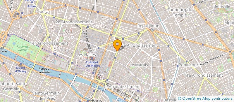 localisation de l'entreprise CINEFFABLE à PARIS