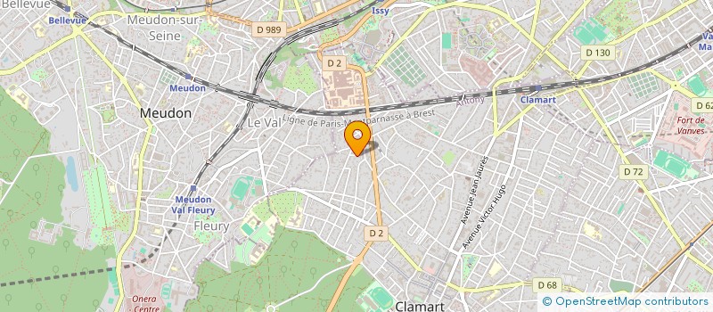 localisation de l'entreprise CINEFIN  ISSY-LES-MOULINEAUX