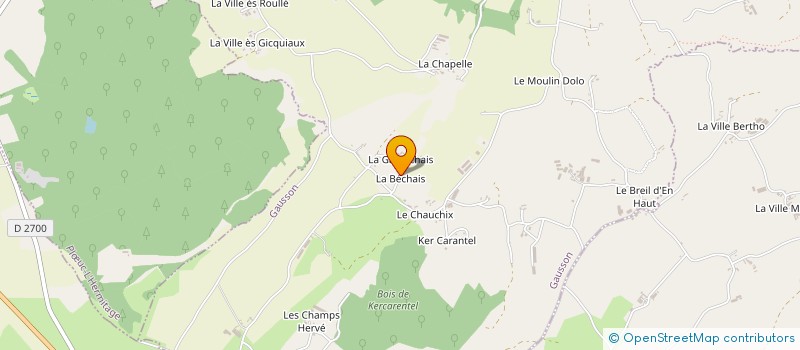localisation de l'entreprise CINEFLASH à GAUSSON