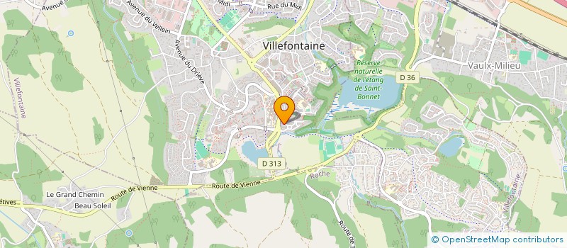 localisation de l'entreprise CINEFLEX  VILLEFONTAINE