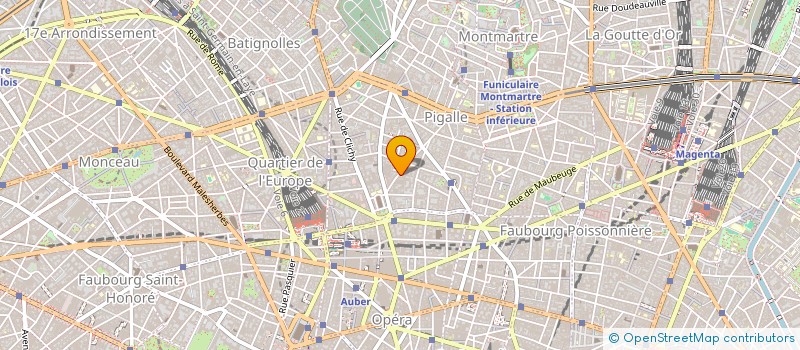 localisation de l'entreprise CINEFRANCE INTERNATIONAL  PARIS