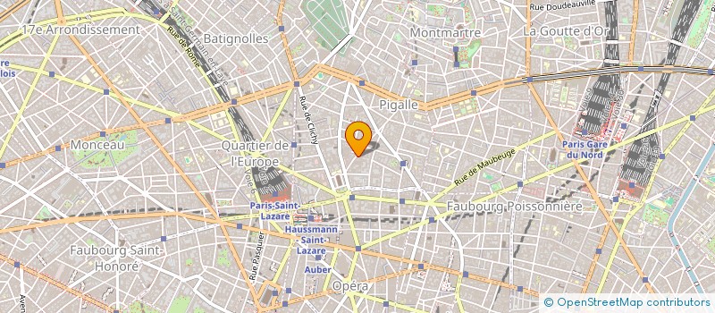 localisation de l'entreprise CINEFRANCE STUDIOS  PARIS