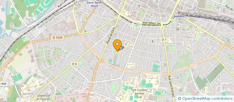localisation de l'entreprise CINEJULES à AMIENS