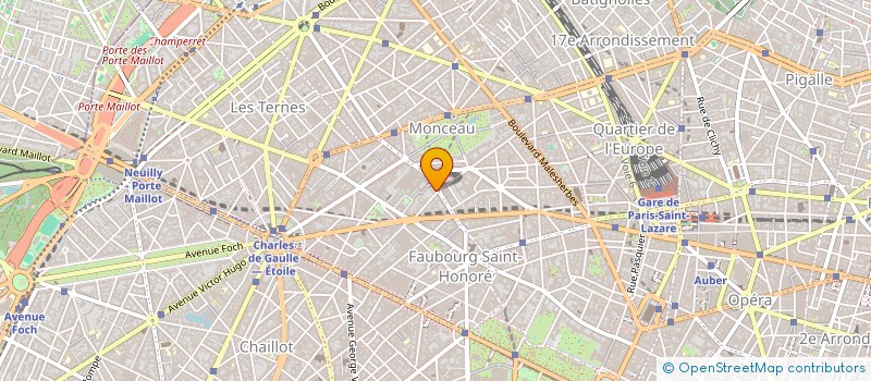 localisation de l'entreprise CINELIA à PARIS