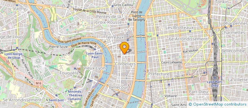 localisation de l'entreprise CINELION à LYON
