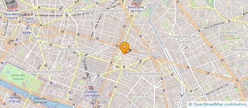 localisation de l'entreprise CINELLIPSE PRODUCTIONS à PARIS