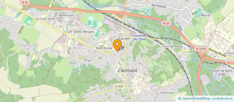 localisation de l'entreprise CINEM'ART  SAINT-PAUL