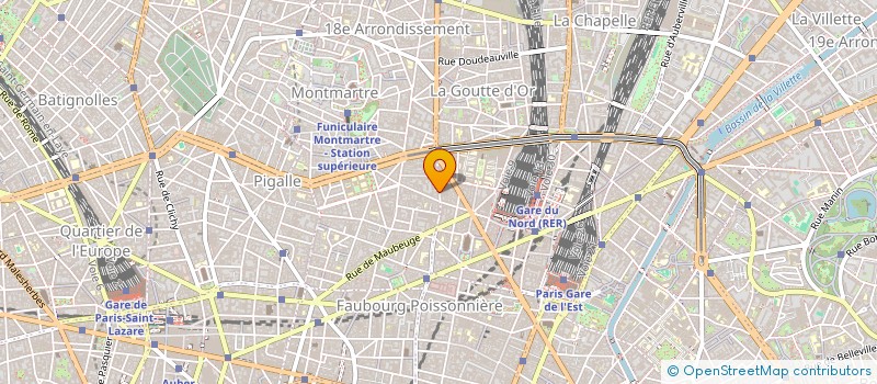 localisation de l'entreprise CINEM'HOUSE  PARIS