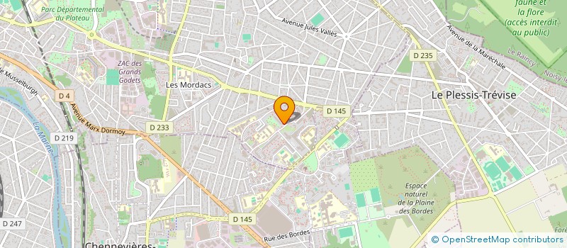 localisation de l'entreprise CINEMA ACCESS ACADEMY  CHAMPIGNY-SUR-MARNE