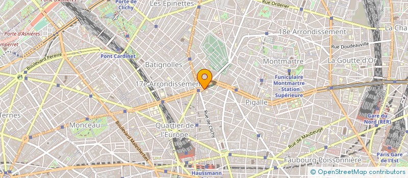 localisation de l'entreprise CINEMA ATOMIC GEORGES COMBRET ET CIE à PARIS