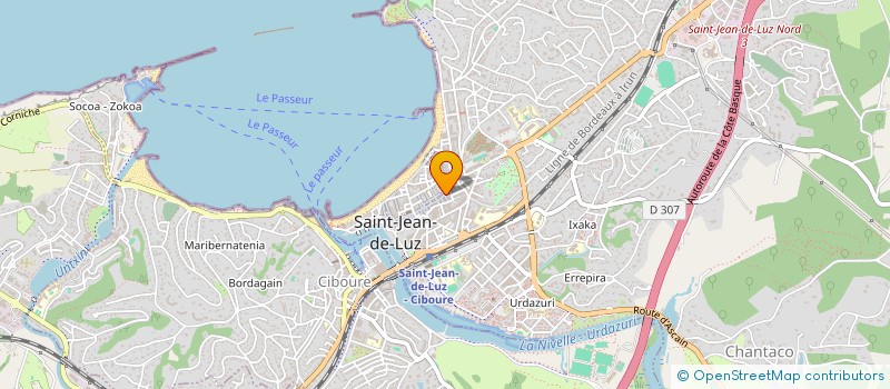 localisation de l'entreprise CINEMA CULTURE LUZIENS à SAINT-JEAN-DE-LUZ