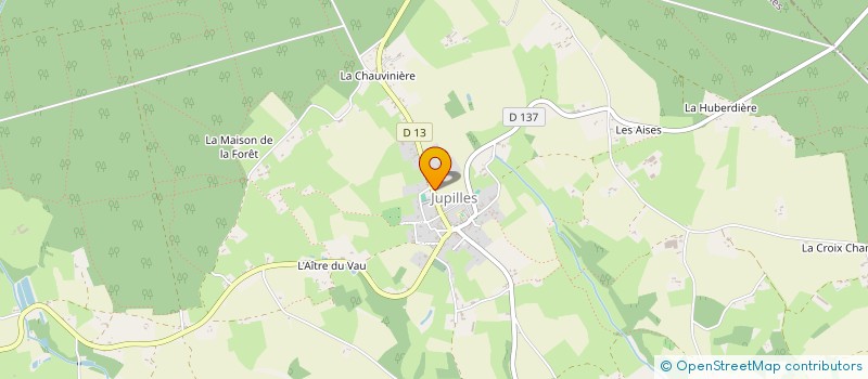 localisation de l'entreprise CINEMA FAMILIA à MONTVAL-SUR-LOIR