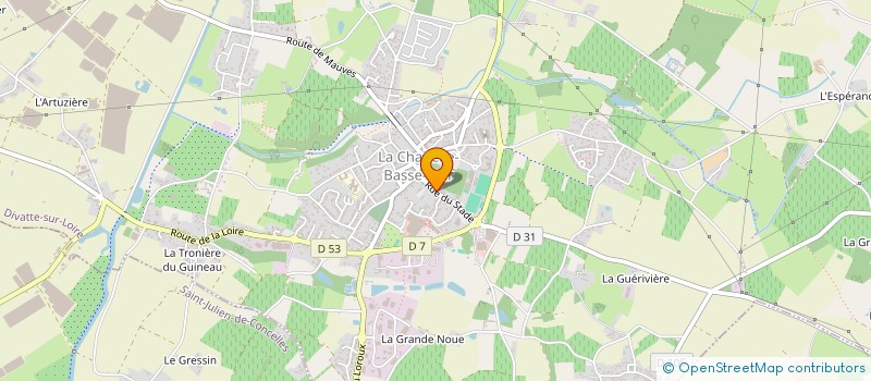 localisation de l'entreprise CINEMA JACQUES-DEMY à DIVATTE-SUR-LOIRE
