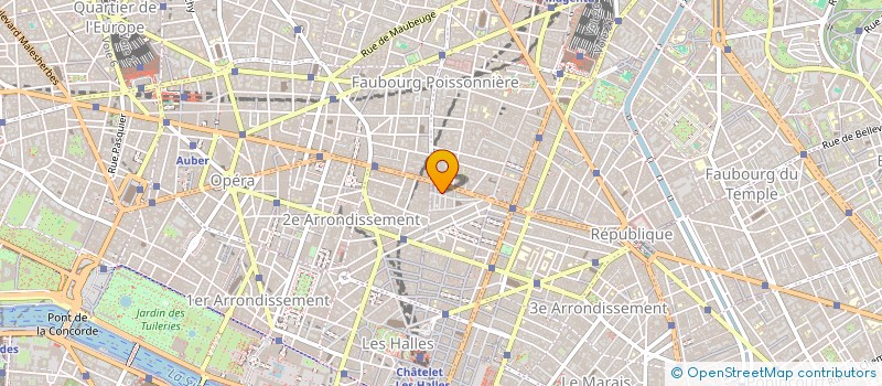 localisation de l'entreprise CINEMA LE BIKINI à PARIS