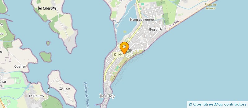 localisation de l'entreprise CINEMA LE MALAMOCK  ILE-TUDY