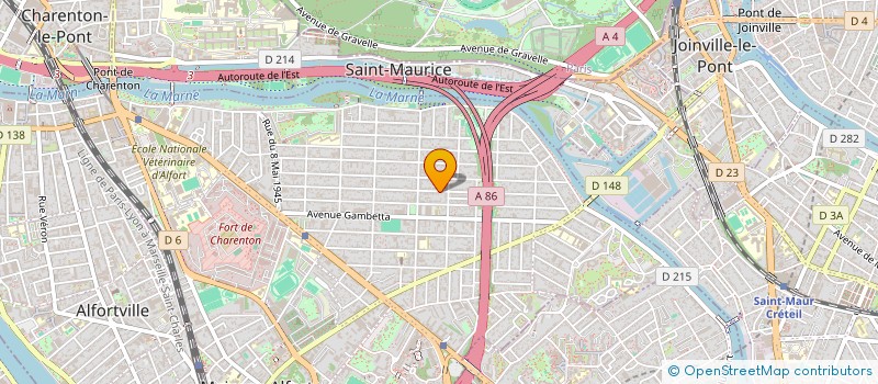 localisation de l'entreprise CINEMA NUMERIQUE AMBULANT à MAISONS-ALFORT
