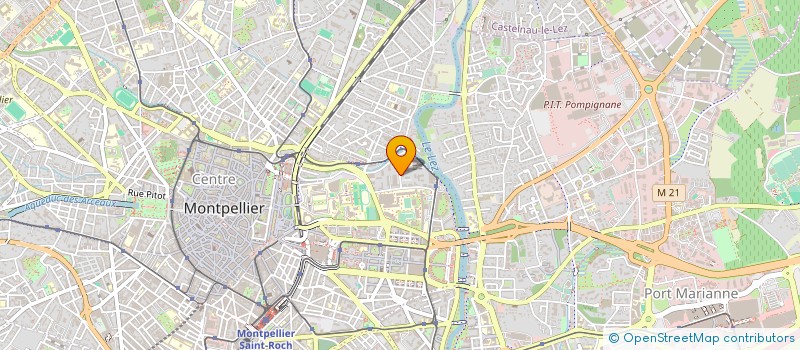 localisation de l'entreprise CINEMA PLURIEL à MONTPELLIER