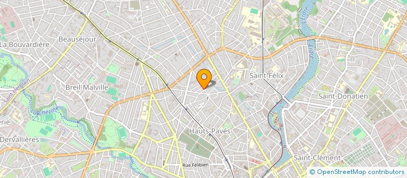 localisation de l'entreprise CINEMA VIDEO NANTES ATLANTIQUE  NANTES