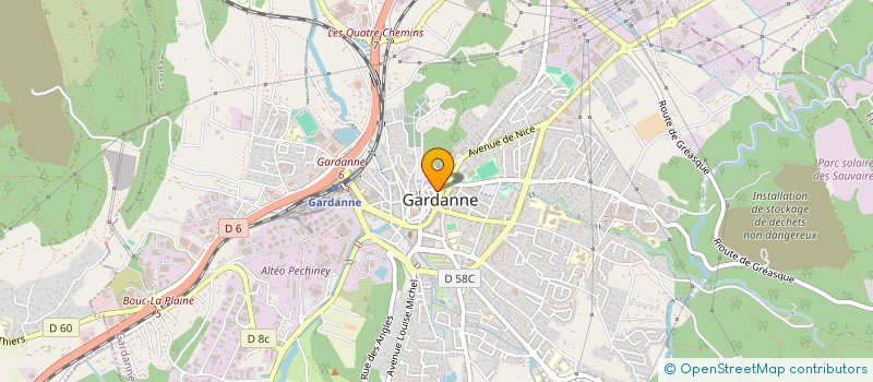 localisation de l'entreprise CINEMAGRAPHIC à GARDANNE