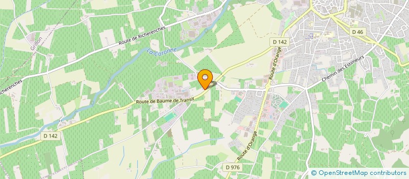 localisation de l'entreprise CINEMALED à VALREAS