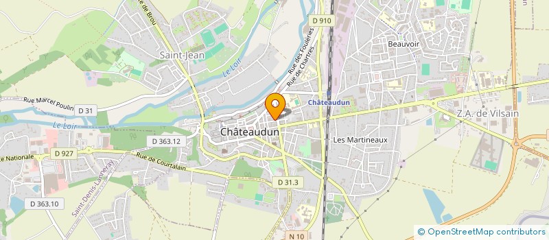 localisation de l'entreprise CINEMAS DUNOIS à CHATEAUDUN