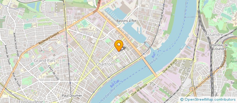 localisation de l'entreprise CINEMAS GIRONDINS à BORDEAUX