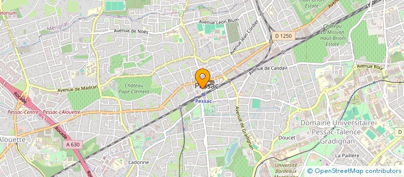 localisation de l'entreprise CINEMAS INDEPENDANTS DE NOUVELLE-AQUITAINE (C.I.N.A.) à BEGLES